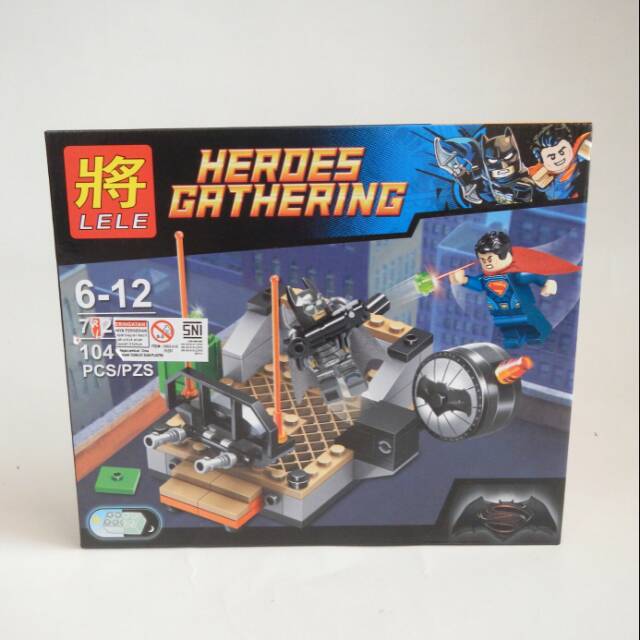 Mainan Lego Heroes Gathering Batman vs Superman