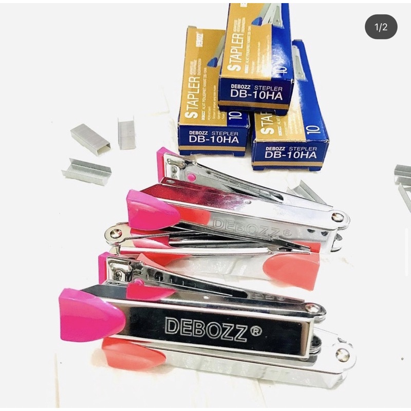 

NEW ITEM! Hekter Staples Debozz Stapler Penjepit Kertas