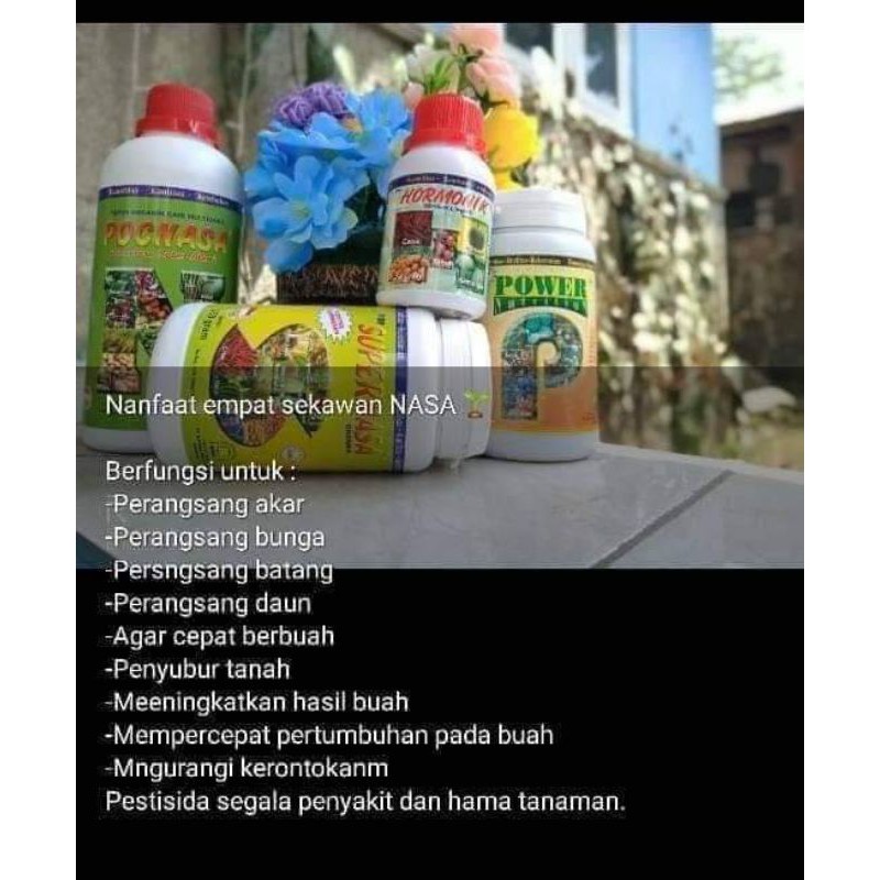 PUPUK 4 SEKAWAN NASA - PUPUK NASA