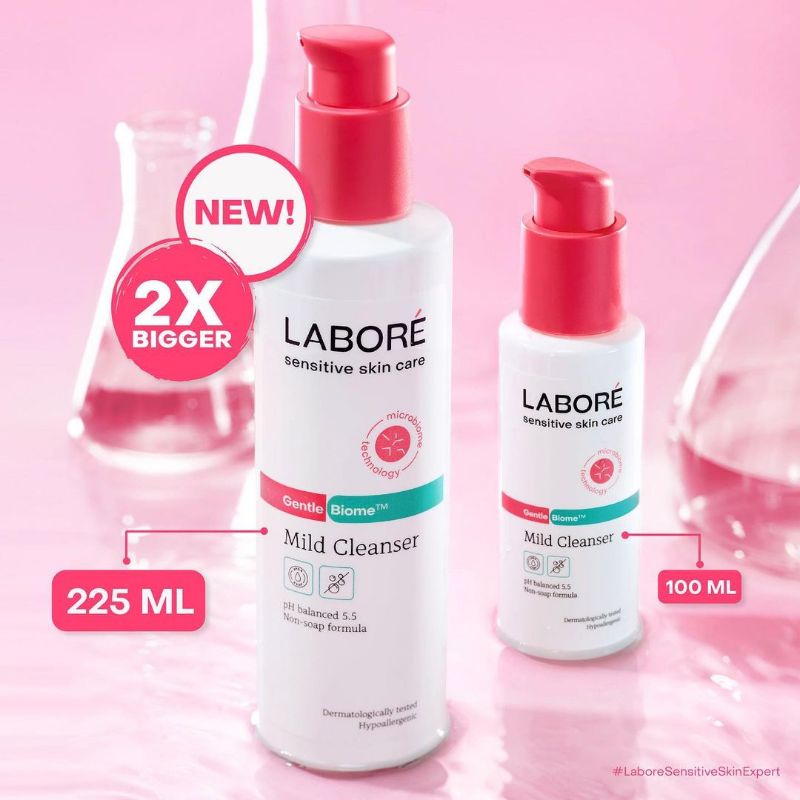 LABORE GentleBiome Mild Cleanser (Sabun Wajah)