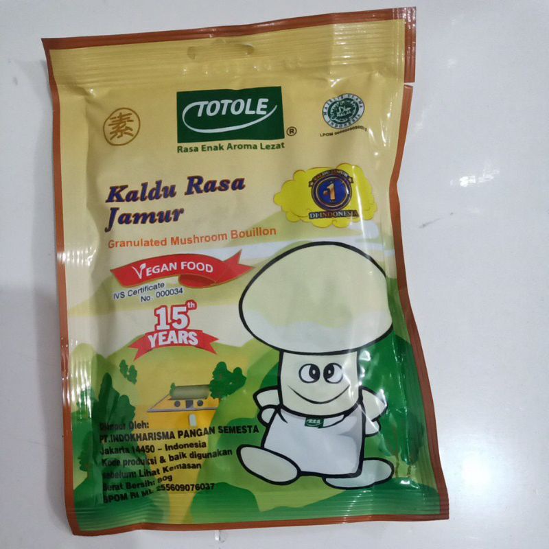 

Totole Kaldu Jamur 80 gr