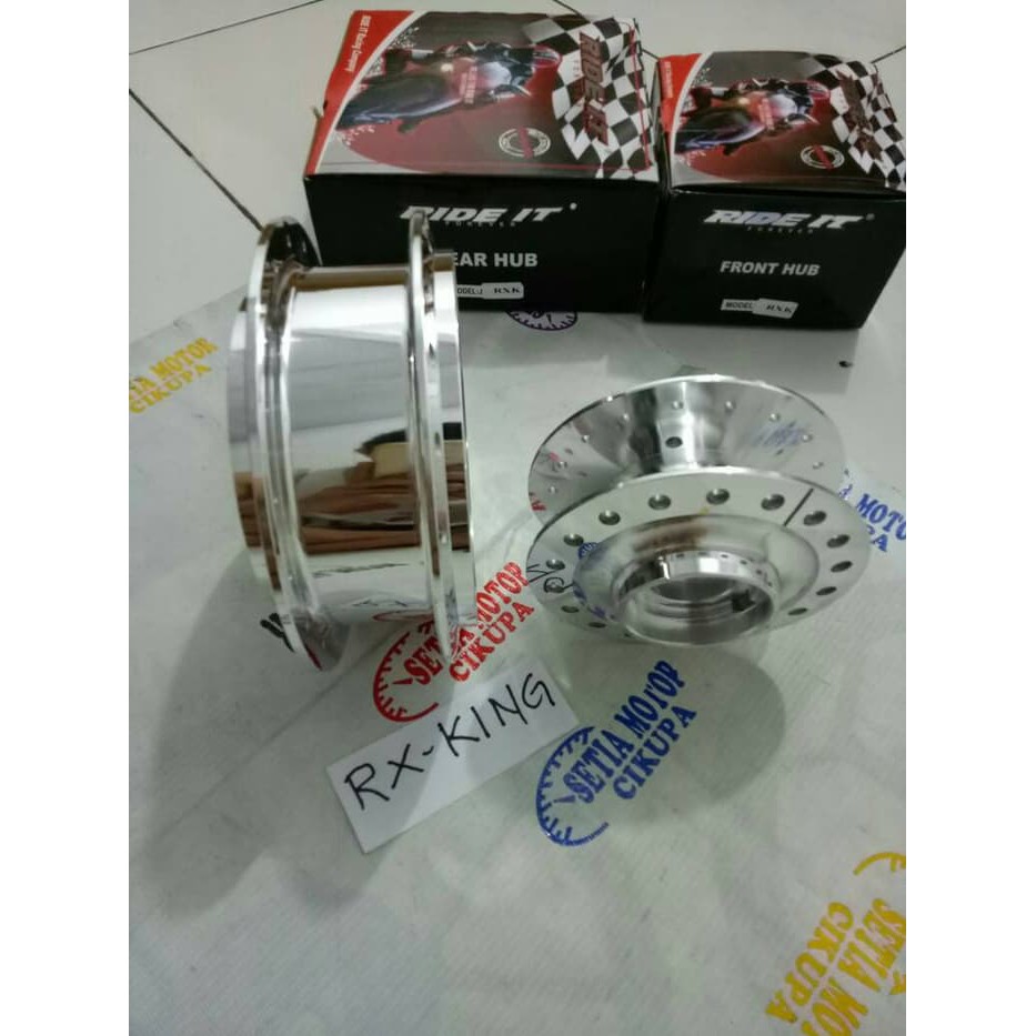Tromol Rx king crome depan belakang khusus/ Tromol yamha rx king set