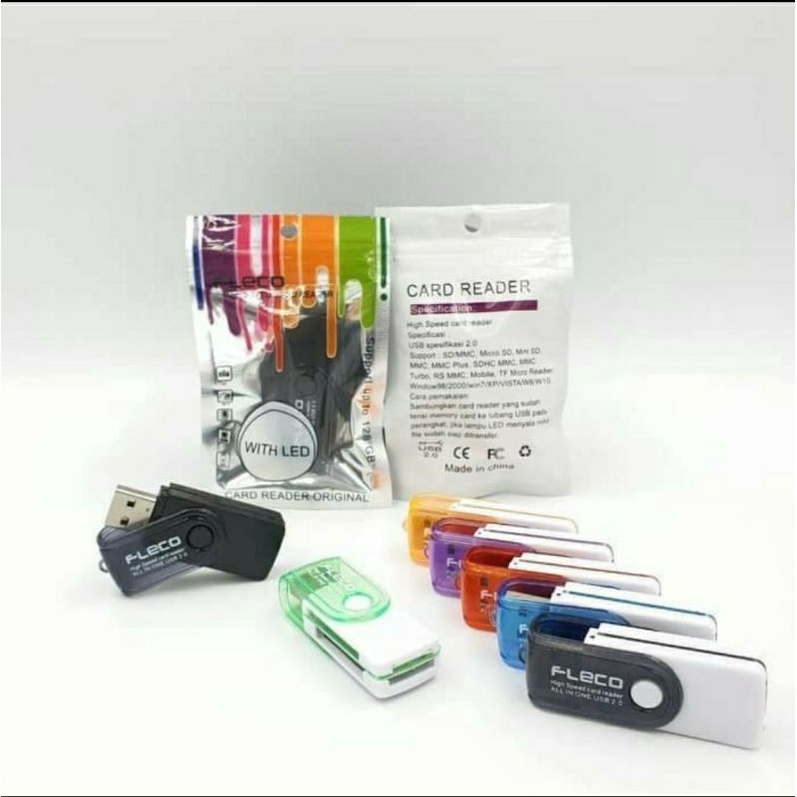 Card Reader Multi 4 Slot Fleco Card Reader Fleco