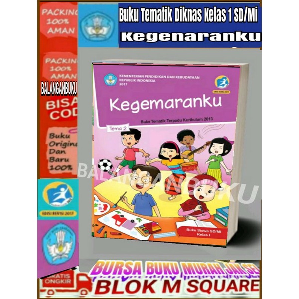 Jual Buku Tematik Kelas Tema Kegemaranku Shopee Indonesia