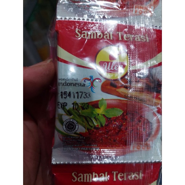 Sambel Terasi ULEG isi 10 sachet