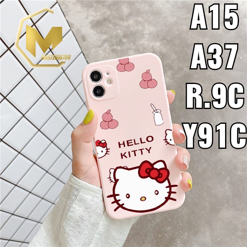 SS009 case HELLO KITTY Oppo A5s A12 A11k A7 F9 A5 A9 A31 A8 A52 A92 A53 A33 A54 Reno 4 4f 5 2020 A15 MA545