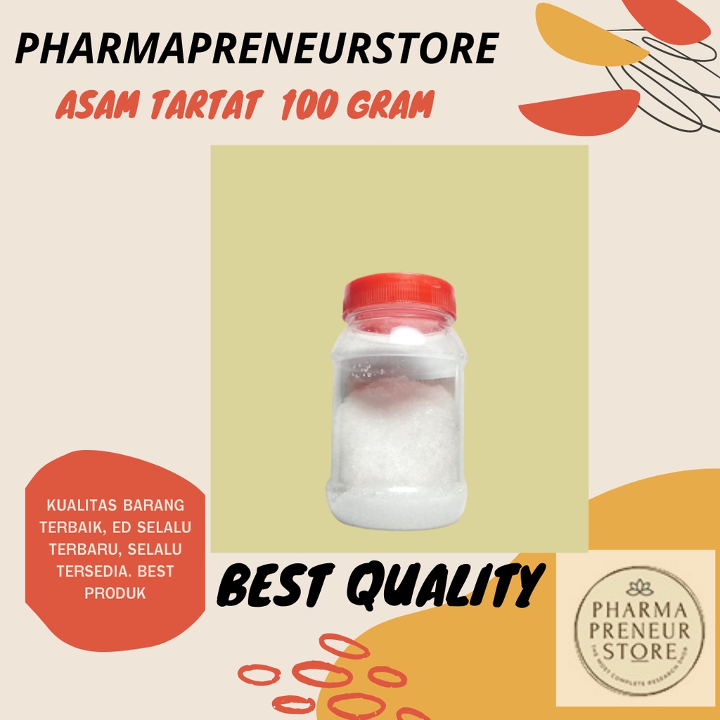 ASAM TARTRAT / ASAM TARTARAT 100 GRAM BEST QUALITY