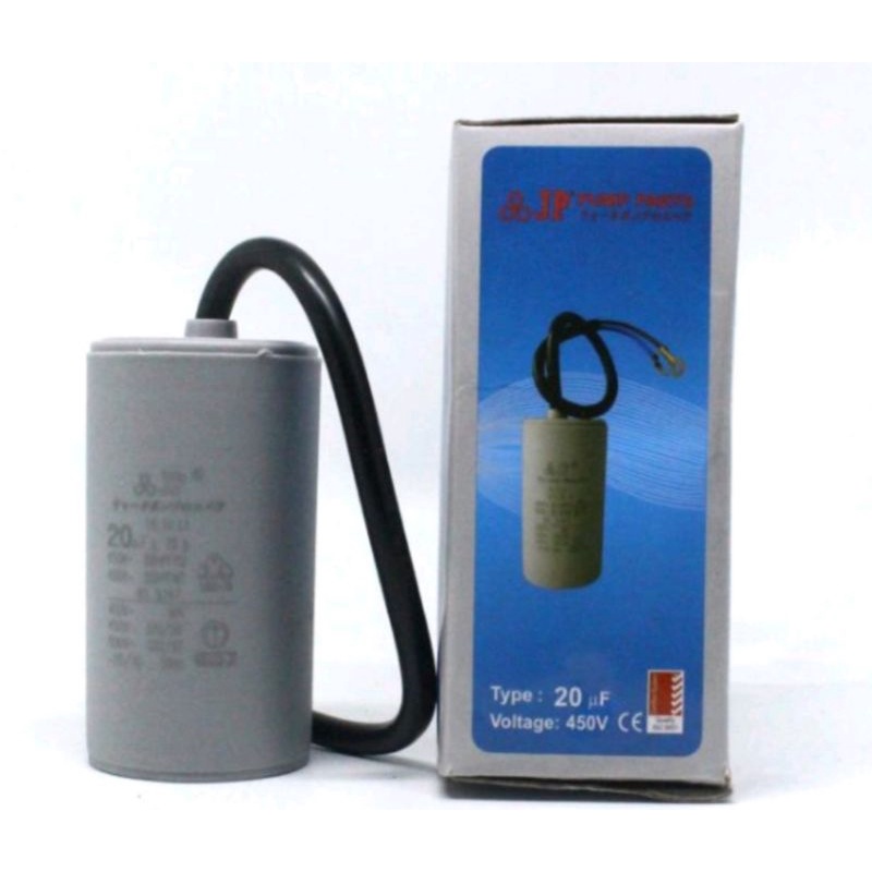JP Kapasitor Bulat 20uf 450V Kapasitor Kabel 20 uf 450V MURAH