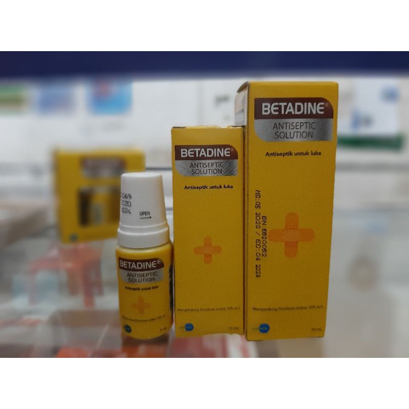 Betadine antiseptic solution