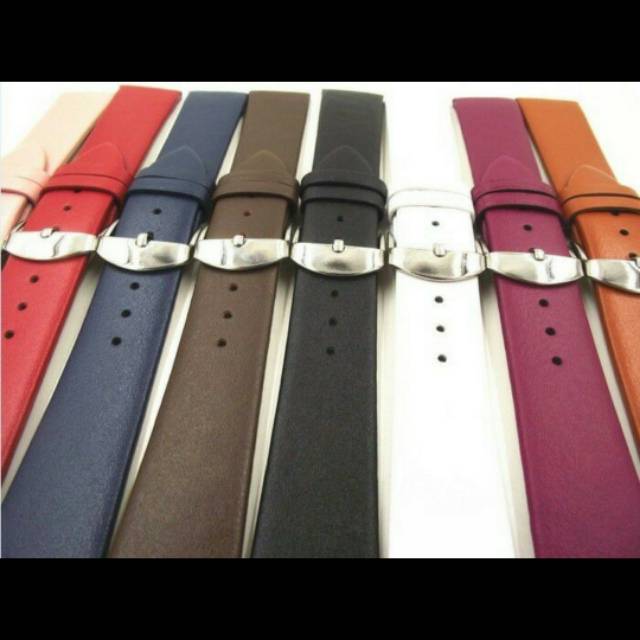 Tali Jam Kulit Stitchless Strap 16mm 18mm 20mm