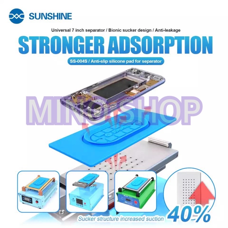 SUNSHINE SS-004S SILIKON KARET SEPARATOR UNIVERSAL 7 INCH ANTI SLIP