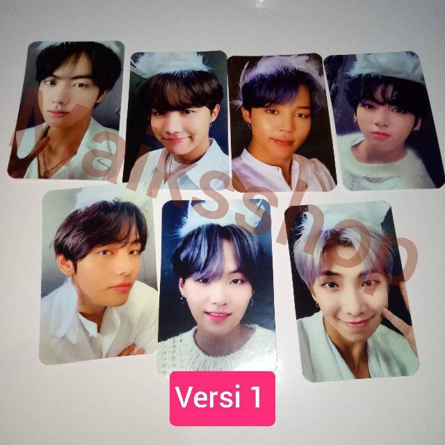 BTS Map of The Soul 7 Photocard Kpop