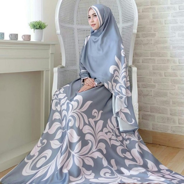 Ready Lagi 4Wrna FC HASNA SYARI / Set Hijab syari wanita terbaru