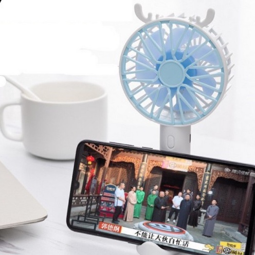 Kipas Angin Mini Holder HP Terbaru / Mini Fan with Stand Holder