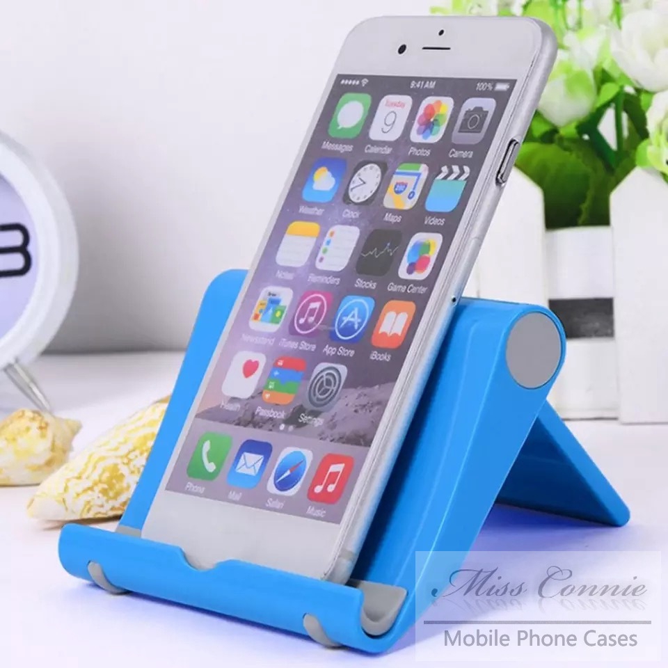 Stand Holder Universal Multifungsi Warna Permen Untuk Handphone/Tablet