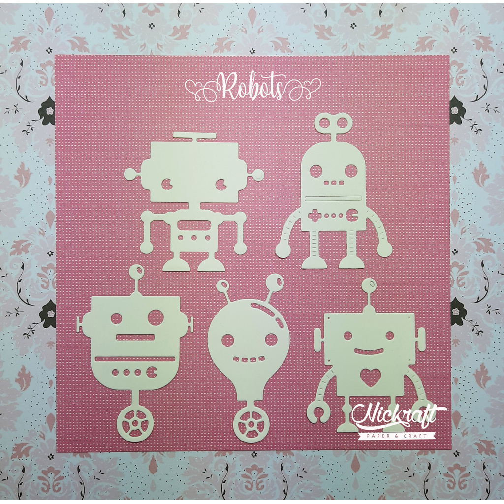 

ROBOT - Bahan Hiasan Scrapbook Tema Boy Cowok