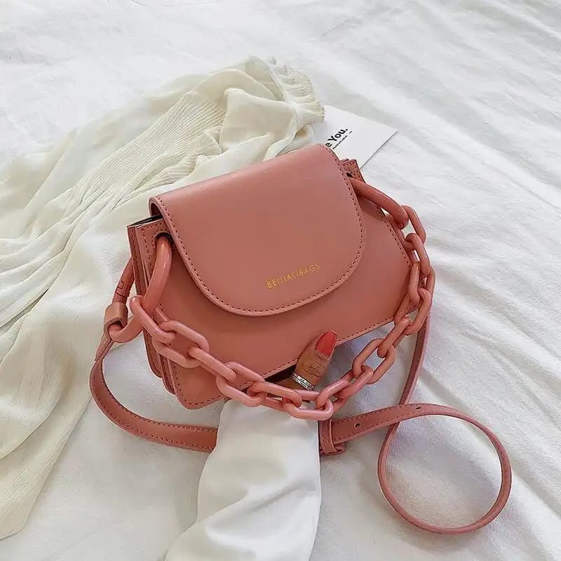 LT 1224 RISCE TAS SELEMPANG IMPORT WANITA CEWEK PEREMPUAN JAKARTA BATAM RANTAI WARNA CR 7300 EL 5163