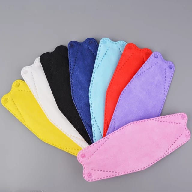 Masker Earloop 4Ply 10 Warna Random Wanita / Pria Isi 10Pcs Import Real Pict Forever Young