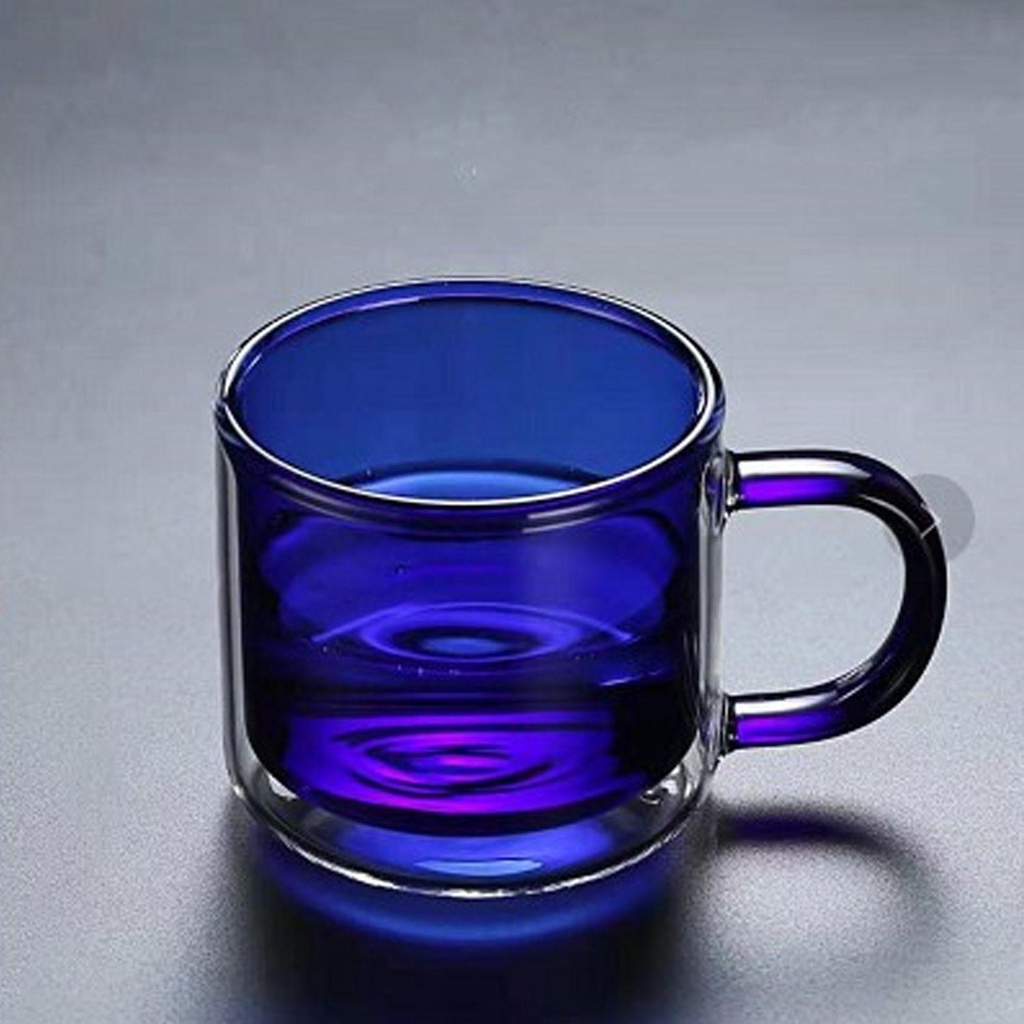 Solighter Cangkir Kopi Home Borosilicate Mug Color Cup