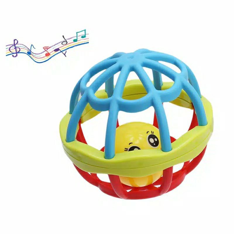 Mainan bola bayi , gigitan bayi, Ball Rattle Teether