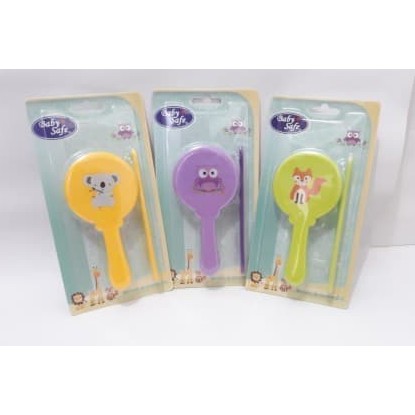 Baby Safe Brush &amp; Comb Set Sikat Bulu Dan Sisir Bayi DL1014