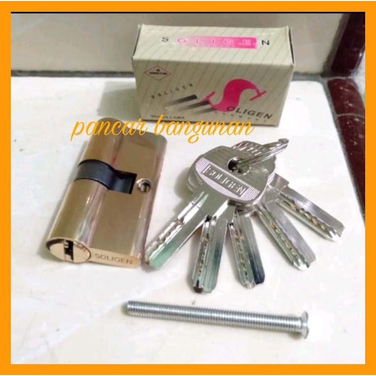 SILINDER KUNCI SOLIGEN COMPUTER 60MM - SILINDER KUNCI SOLIGEN 60MM - SILINDER KUNCI 60MM - SILINDER 