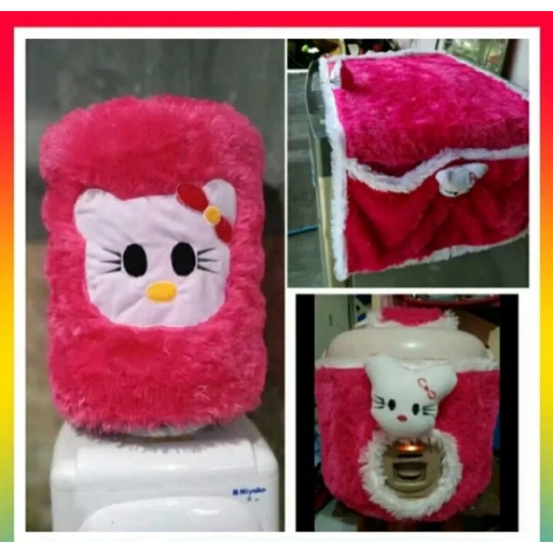 BANDO SET/HOME SET 3 IN 1 KARAKTER ( SARUNG GALON+MEGICOM+TAPLAK KULKAS)