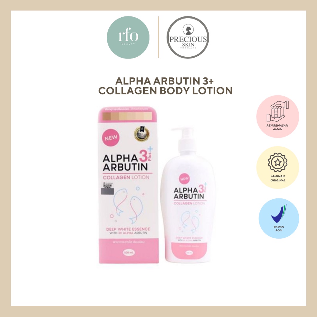 Precious skin Alpha arbutin 3+ Collagen Body Lotion