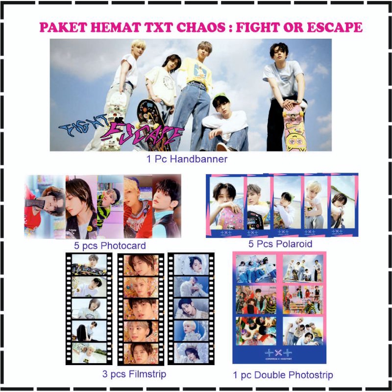 Paket Hemat Pahe TXT Fight or Escape