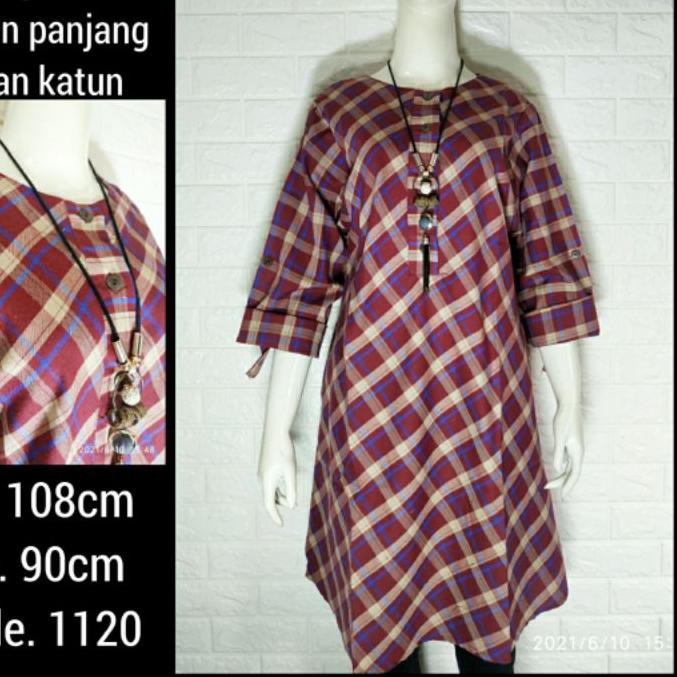 ❊ tunik wanita bahan katun terbaru tahun 2021 ➥