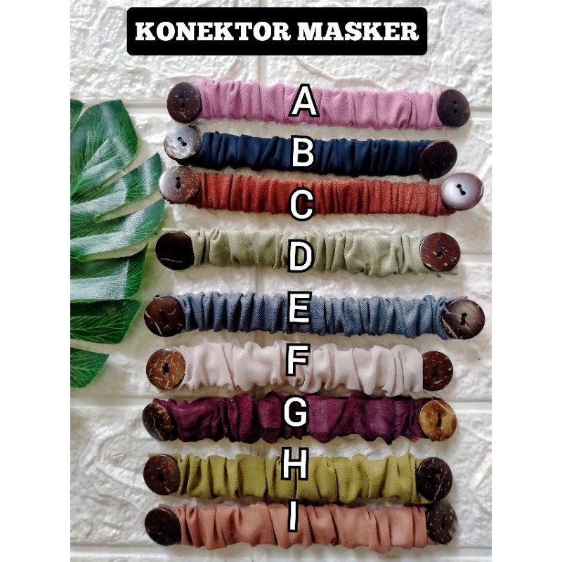 Konektor Masker Hijab