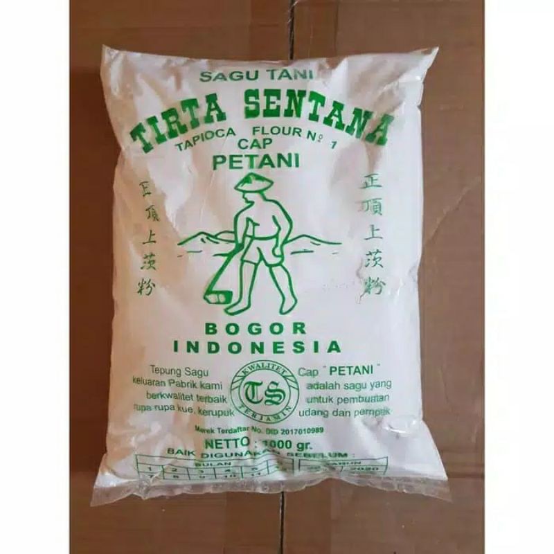

Tepung Tapioka Sagu Tani 1kg