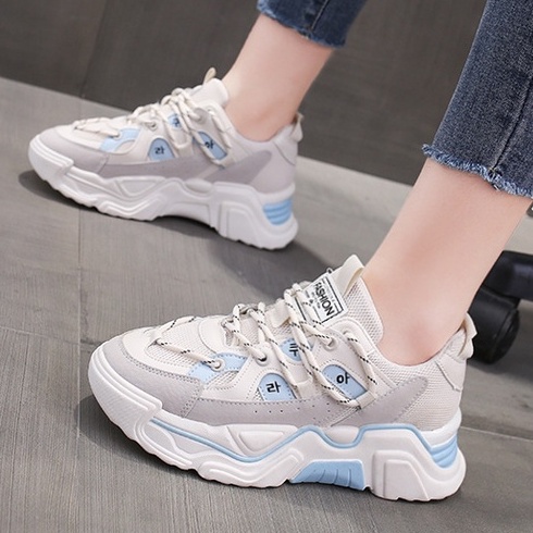 TBIG [COD] Sepatu Sekolah Sneakers Import AYEONG Shoes Fashion Wanita Sepatu Korea Style Sekolah Kuliah