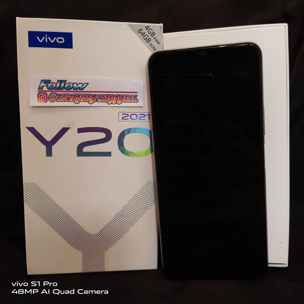 Vivo Y20 2021 Ram 4GB Rom 64GB ( Second )