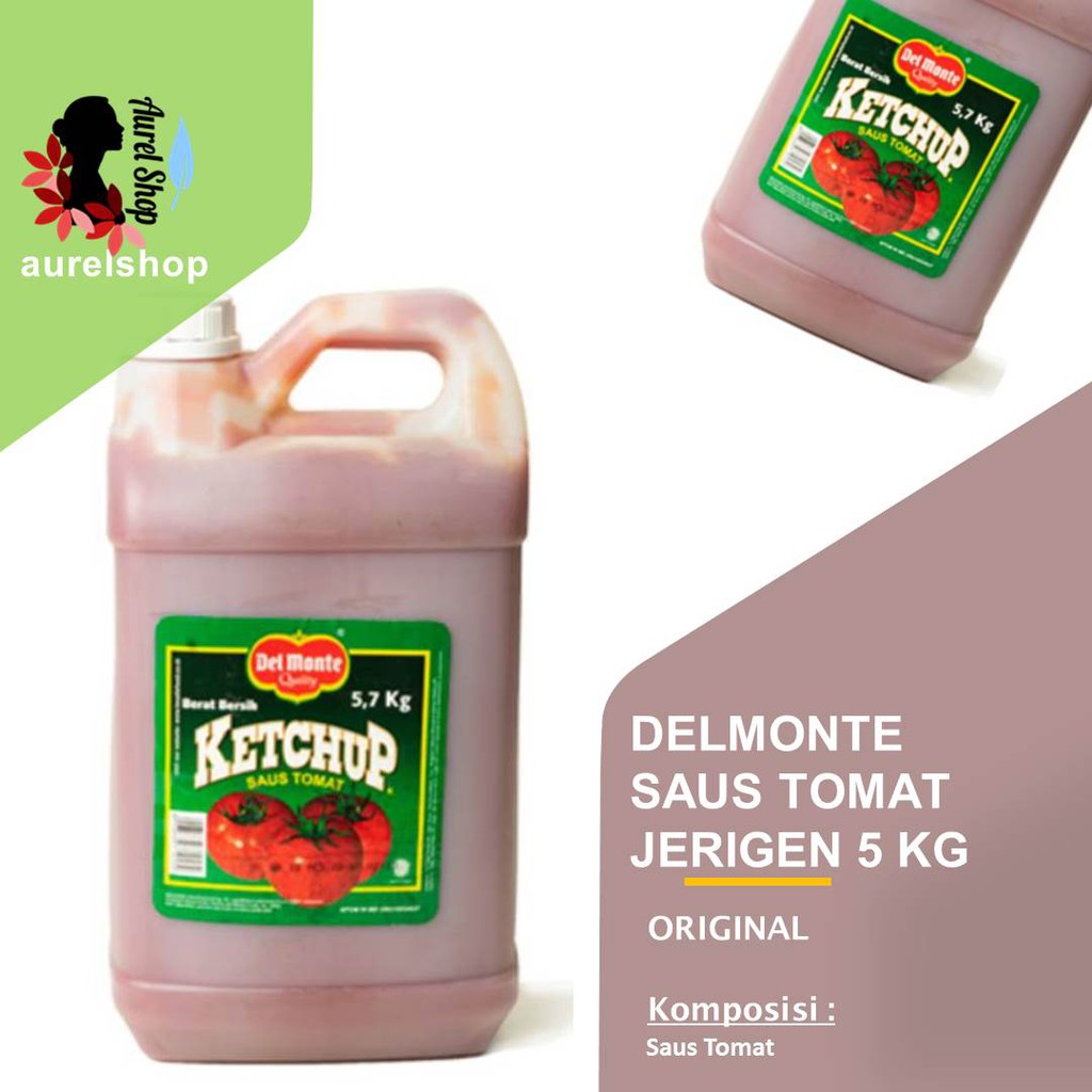 

DEL MONTE Delmonte Sauce Tomato kemasan Jerigen