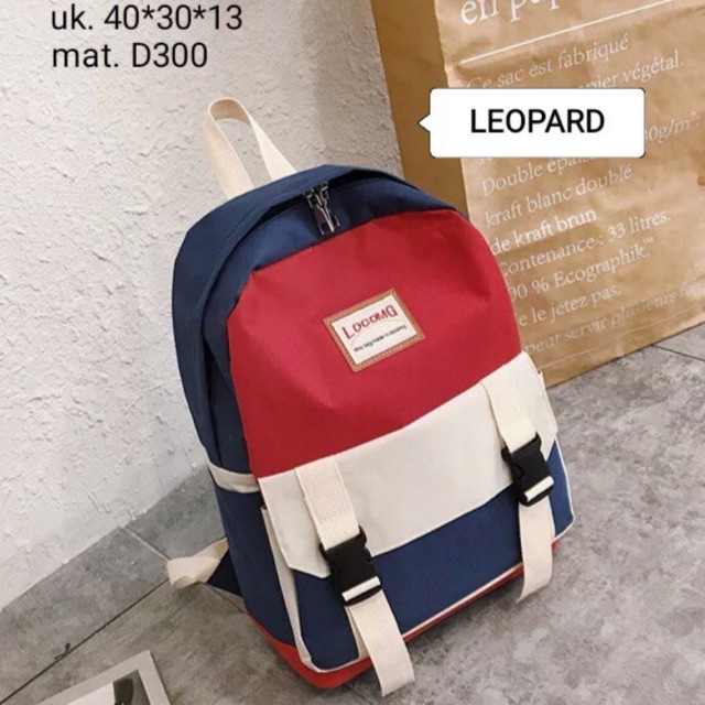 NEW BACKPACK 2020 COMBIWARNA GESPER DUA /tas ransel warna kombinasi /tas punggung