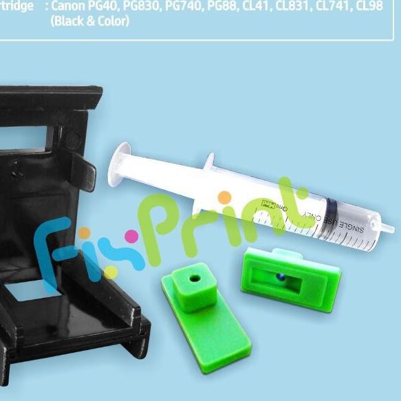 ☟ Refill Kit Canon 40 41 Tool Kit Penyedot Tinta Cartrige PG40 CL41 PG830 CL831 PG740 CL741 PG88 CL9