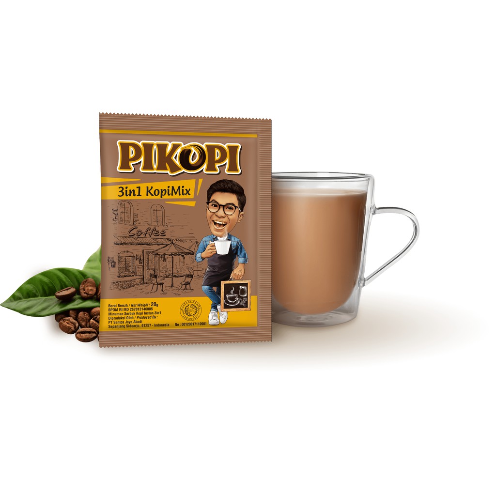 

Kopi Pikopi 3in1 1 Pcs X 20gr