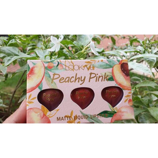 (CYBER) COD TERBARU [PER PAK isi 3 PCS] Lipgloss Lookave Peachy Peach