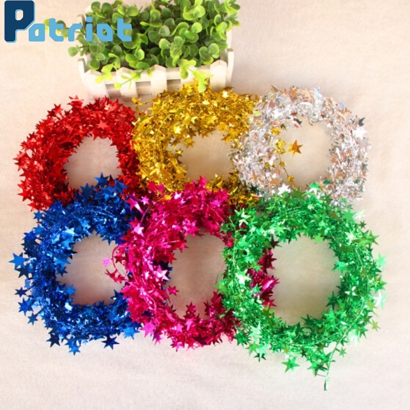 [ Hanging Star Pine Christmas Tree Garland  Decoration Products ]