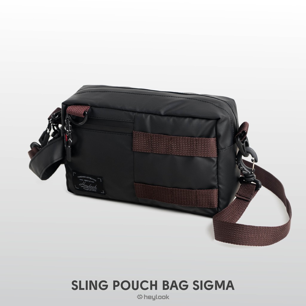 HEYLOOK Project - Tas Selempang SIGMA Sling Pouch Pria Anti Air Sling Bag Multifungsi Waterproof