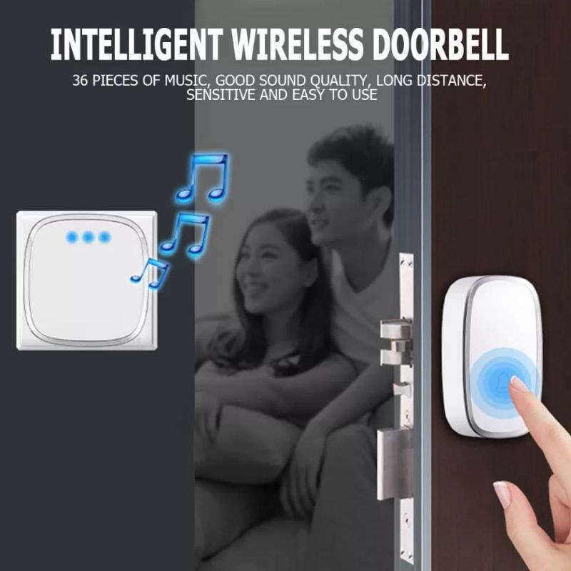 Laristerus79 BELL PINTU WIRELESS waterproof tahan air digital