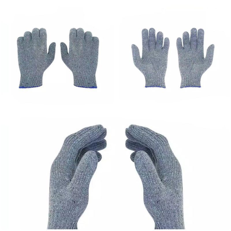 Sarung Tangan Kain Warna Abu Polos Harga Termurah