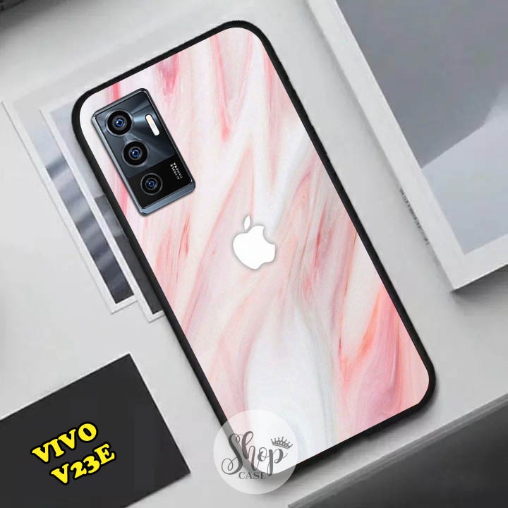 Softcase Glass Vivo V23e - Case Vivo V23e - Case Lucu - case Vivo V23e - kesing Vivo V23e - softcase