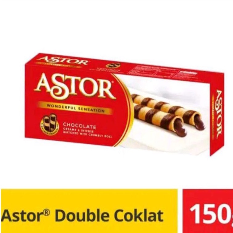 

Astor wafer stick coklat 150gr