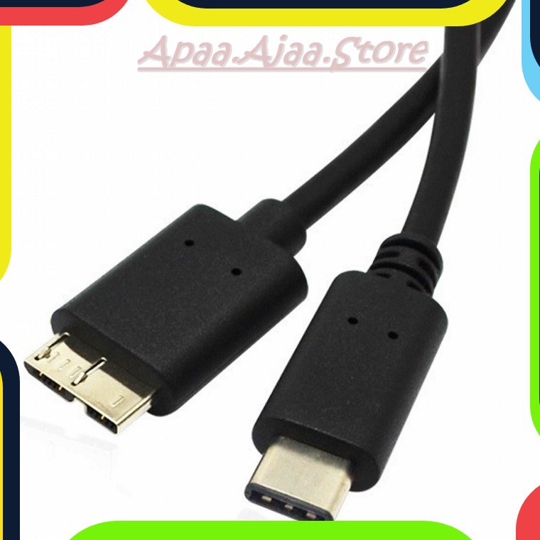 Bayar Ditempat Robotsky USB 3.1 Type C to USB 3.0 Micro B Data Cable 1M - SGC10