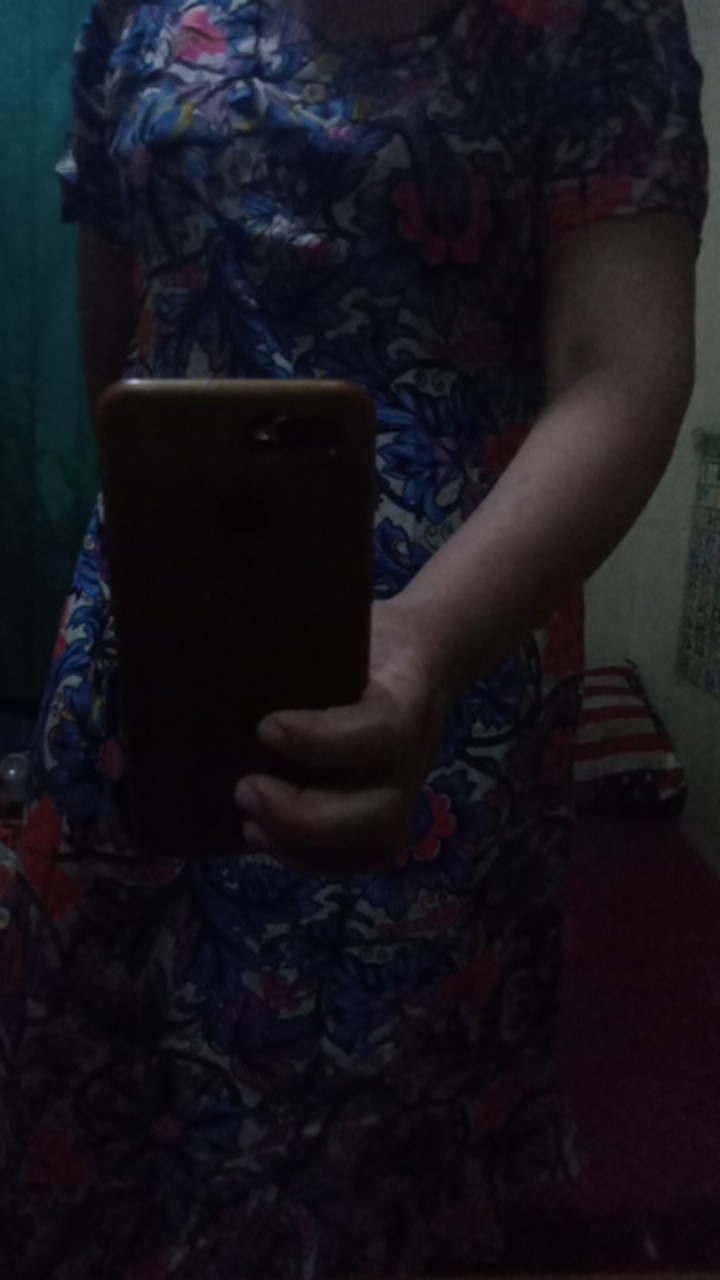 Daster Cantik Kencana Ungu Rania (label Biru Asli): Homedress Baju Tidur Batik Solo Rayon Santung