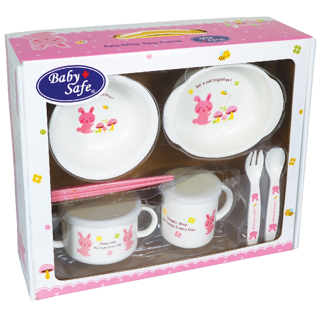 Baby Safe Feeding Set | Set Perlengkapan Makan Anak