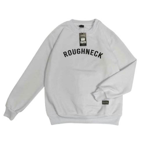 SWEATSHIRT ROUGHNECK I SWEATER ROUGHNECK 1991 I CREWNECK ROUGHNECK I SWEATER ROUGHNECK 1991 PRIA WANITA TEKS SABLON