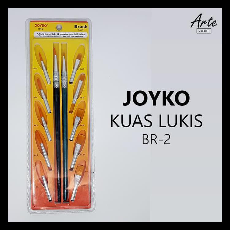 

BAYAR DI TEMPAT (COD) KUAS LUKIS JOYKO BR-2 KODE 801